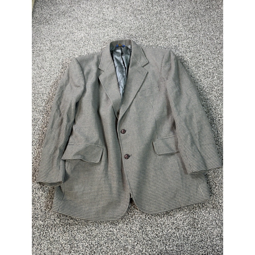 Vintage Pendleton Wool Blazer Men's Size 44 Gray